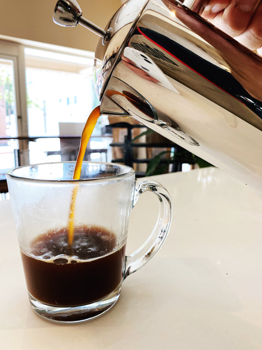 How to Brew French Press Coffee Guide Aharon Coffee & Roasting Co