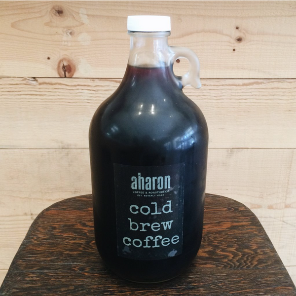 Cold Brew Coffee at Aharon (Nectar of the Gods)