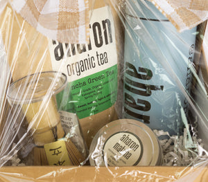 Aharon Matcha and Sencha Tea Holiday Gift Set