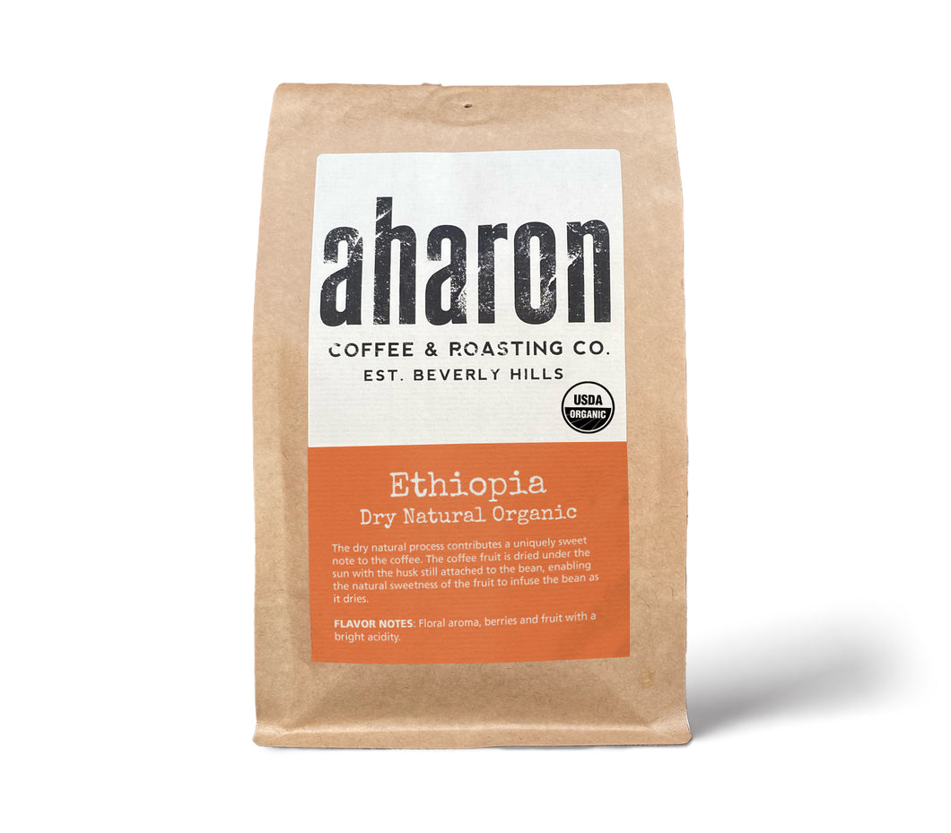 Ethiopia Dry USDA Organic Aharon Coffee