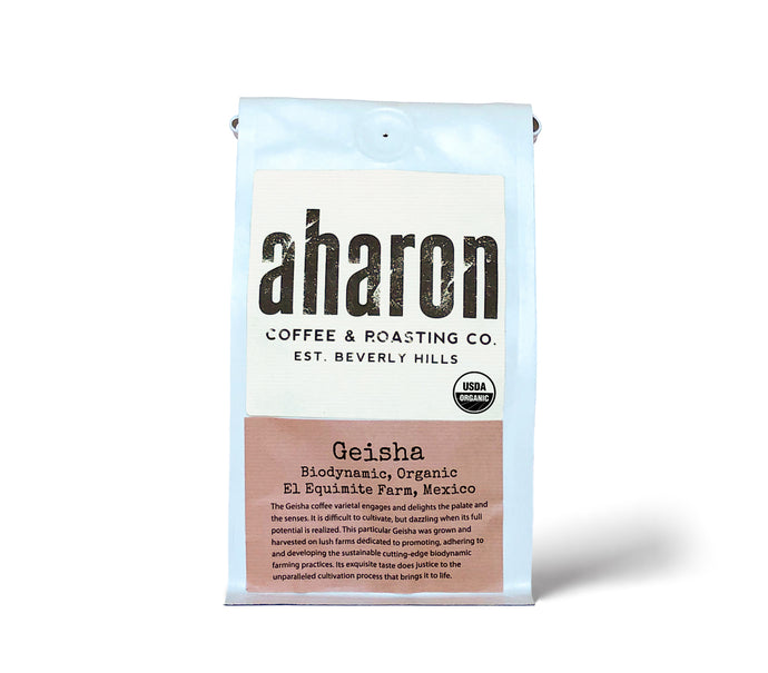 The Geisha coffee varietal engages and delights the palate and the senses. It is difficult to cultivate, but dazzling when its full potential is realized. This particular Geisha was grown and harvested on lush farms dedicated to promoting, adhering to and developing the sustainable cutting-edge biodynamic farming practices. Its exquisite taste does justice to the unparalleled cultivation process that brings it to life.