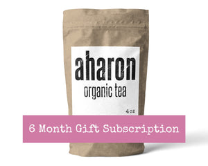 6 months Tea Subscription Gift - 1 bag delivered every month